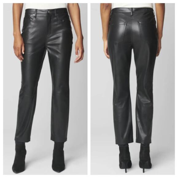 NWT BLANKNYC Need You Tonight Pant Vegan Leather Black Size 31 - Picture 2 of 14